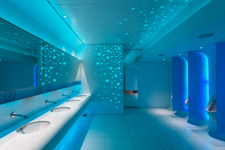 Modern toilet in Beijingのeditorial素材
