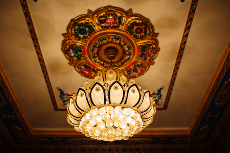 Tibetan style Chandelierの写真素材