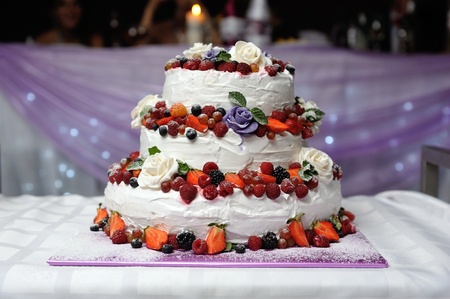 Beautiful wedding cake