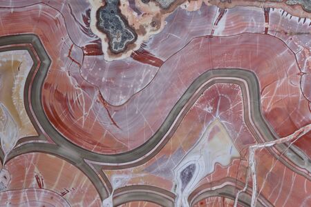 Gemstone agate texture detail, close up, minerals in the territory of Europe