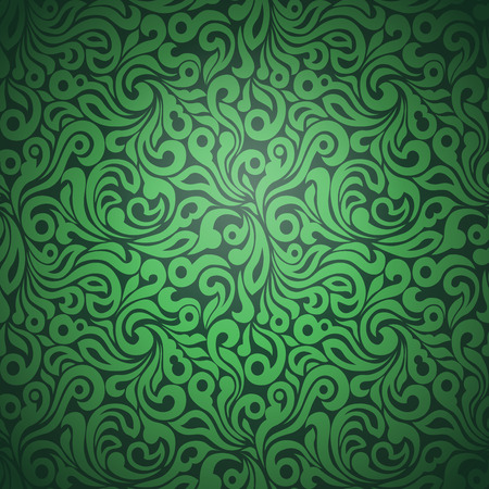 seamless vector background with stylized floral motiveのイラスト素材