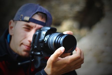 Photographer Outdoorsの写真素材