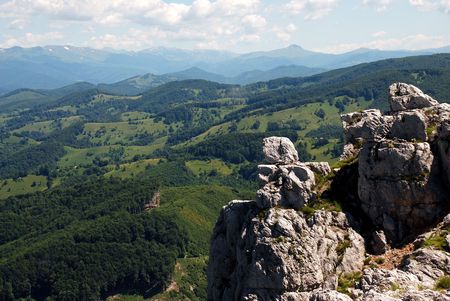 Romanian landscapeの写真素材
