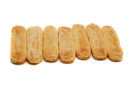 biscuits isolatedの写真素材
