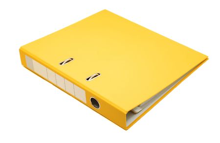 yellow binderの写真素材