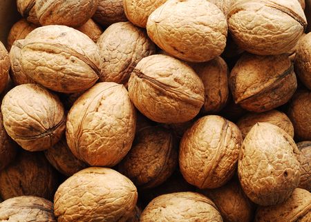 walnuts background