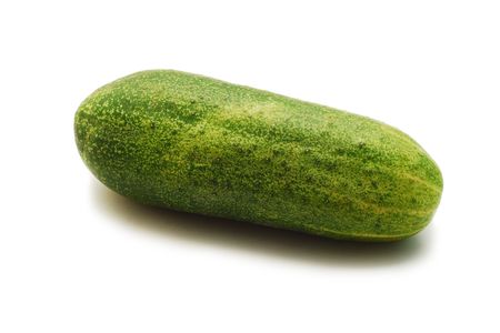 cucumber isolatedの写真素材