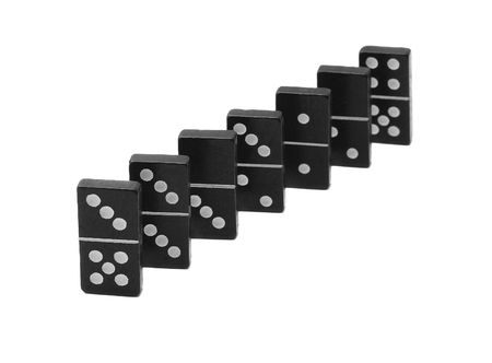 domino effectの写真素材