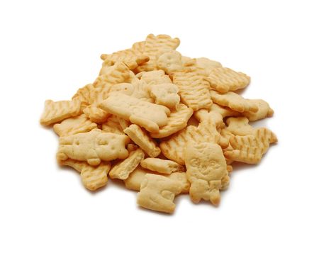 biscuits isolatedの写真素材