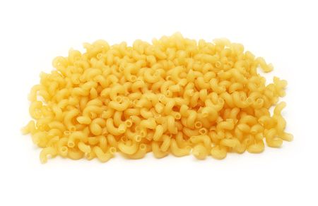 pasta isolatedの写真素材