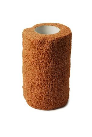 medical bandage roll isolatedの写真素材