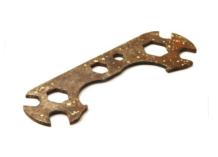 universal size wrench isolatedの写真素材