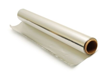 aluminium foil rollの写真素材