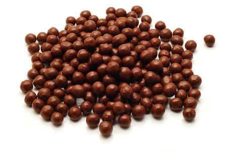 chocolate ballsの写真素材