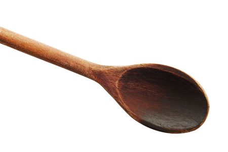 wooden spoonの写真素材