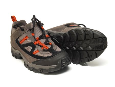 hiking shoesの写真素材