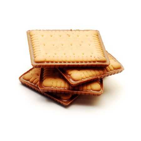 biscuit isolatedの写真素材