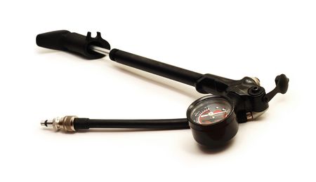 bicycle air pumpの写真素材