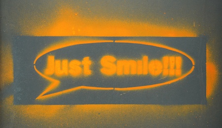 just smile