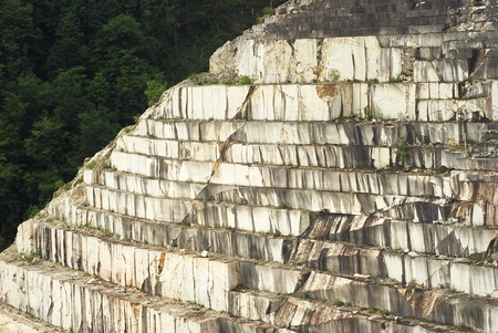 marble quarry  の写真素材
