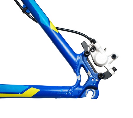 bicycle hydraulic brakes の写真素材