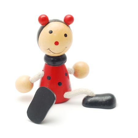 vintage toy puppetの写真素材