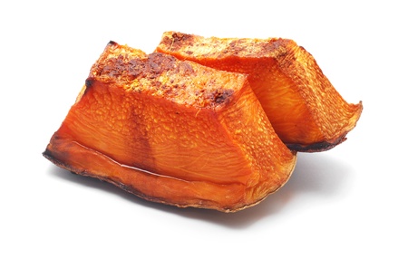 baked pumpkin  の写真素材