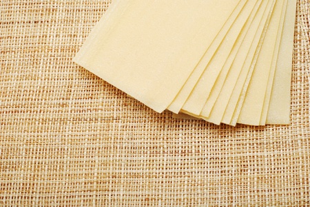 lasagna pasta の写真素材