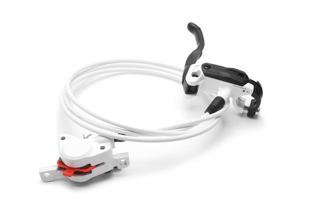 bicycle hydraulic disc brake の写真素材