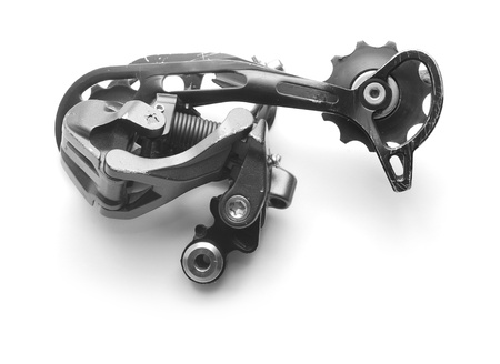 bicycle rear derailleur の写真素材