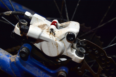 bicycle hydraulic brake の写真素材