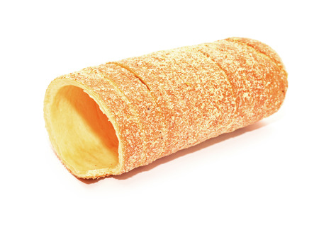 kurtos kalacs, hungarian traditional sweet bread の写真素材
