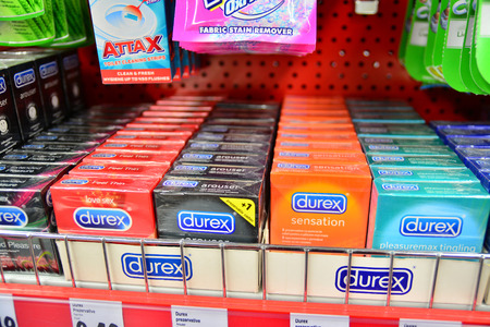 durex condoms at the storeのeditorial素材