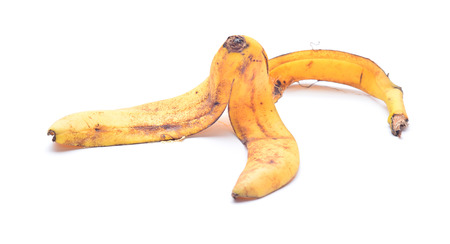 banana peel の写真素材