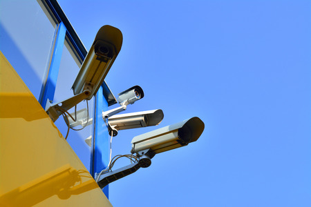 security cameras  の写真素材