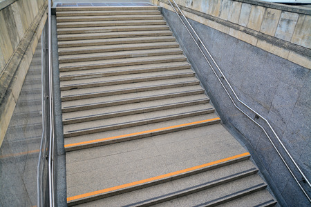 subway stairsの写真素材