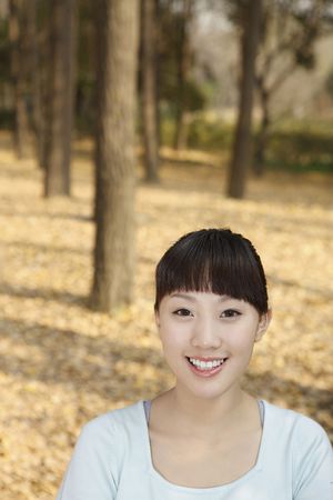 Woman smilingの写真素材