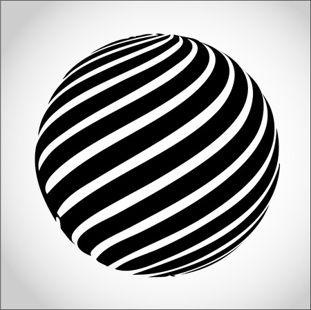 Sphere in motion vectorのイラスト素材