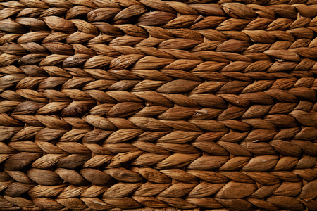 Wicked banana leaves basket detail texture â€“ recycling handmade product
