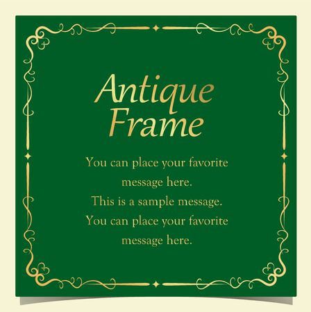 Vintage vector Set. Floral elements for design of monograms, invitations, frames menus, labels and websites. Graphic elements for design of catalogs and brochures of cafes, boutiquesのイラスト素材