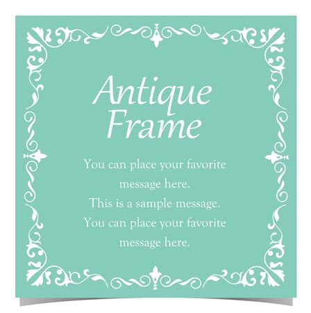 Vintage vector Set. Floral elements for design of monograms, invitations, frames menus, labels and websites. Graphic elements for design of catalogs and brochures of cafes, boutiquesのイラスト素材