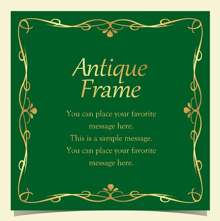 Vintage vector Set. Floral elements for design of monograms, invitations, frames menus, labels and websites. Graphic elements for design of catalogs and brochures of cafes, boutiquesのイラスト素材