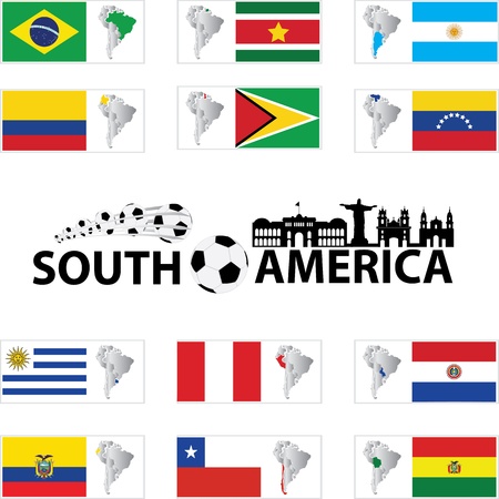 south americaのイラスト素材