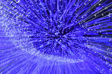 Abstract background with bokeh lights and stars textureの写真素材