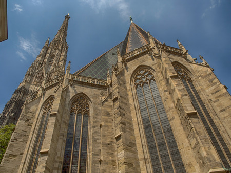 Vienna, Austria - May 23, 2017:  St. Stephen's Cathedral in Viennaのeditorial素材
