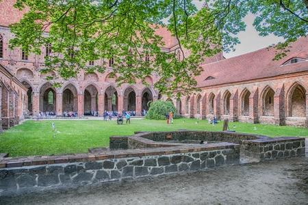 Brandenburg, Germany - June 10, 2017: Chorin Abbey (German - Kloster Chorin) in Brandenburg, Germanyのeditorial素材