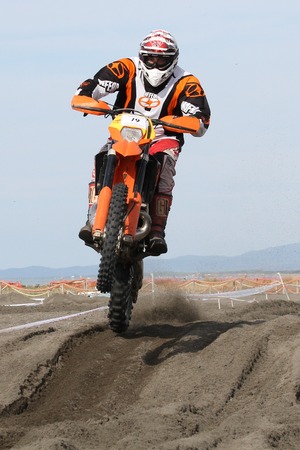 Enduro jumpのeditorial素材