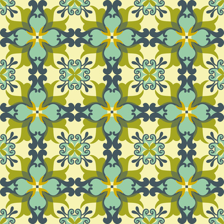 vintage seamless pattern, TILE のイラスト素材