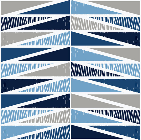 Seamless abstract pattern with trianglesのイラスト素材