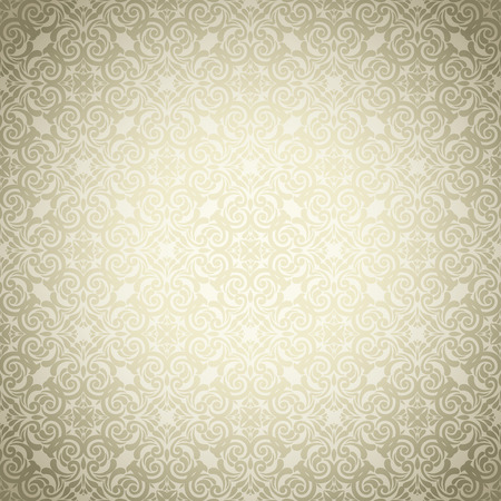 Vintage golden background ,Ornamental patternのイラスト素材